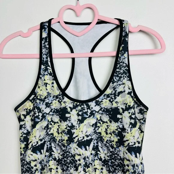 Lululemon athletica Cool Racerback Floral Multicolor Tank Top - Picture 2 of 7